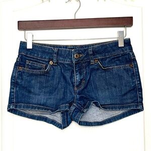 Dolce & Gabbana Indigo Blue Denim Cutoff Shorts